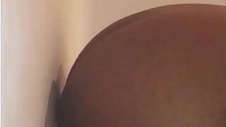 Watch me Fuck my wett super tight black pussy with my 8